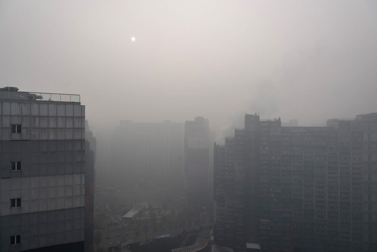 Портрет задыхающегося Пекина. ФОТО