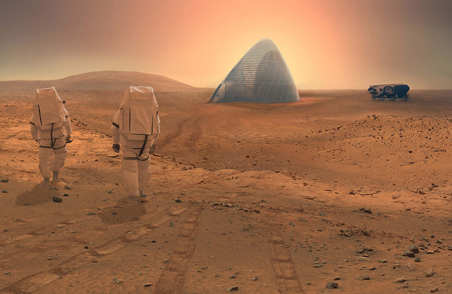 Фотография: Дом на Марсе, который точно построят №1 - BigPicture.ru