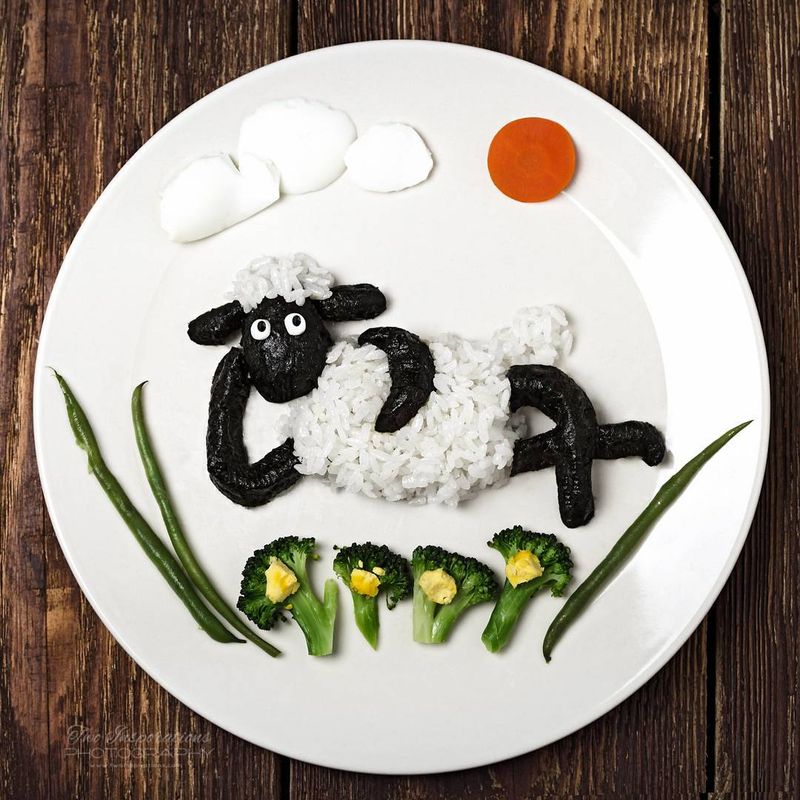 Фотография: 10 способов превратить детский завтрак в мультфильм на тарелке №4 - BigPicture.ru