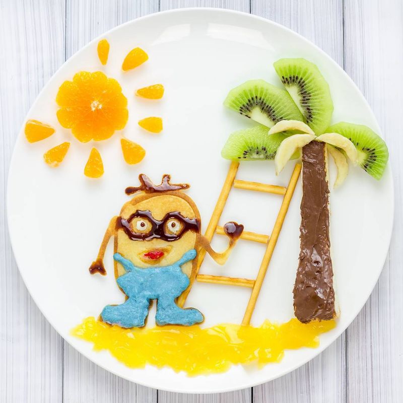 Фотография: 10 способов превратить детский завтрак в мультфильм на тарелке №5 - BigPicture.ru