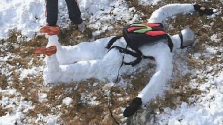 Фотография: Как слепить самого крутого снеговика, чтобы вам вся улица завидовала №13 - BigPicture.ru