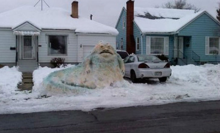 Фотография: Как слепить самого крутого снеговика, чтобы вам вся улица завидовала №11 - BigPicture.ru
