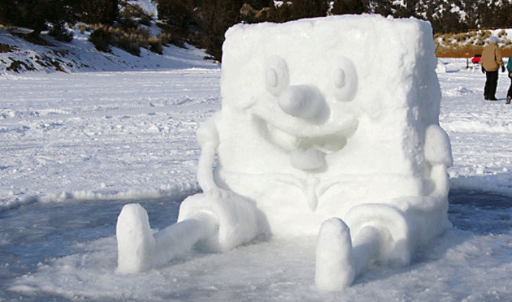 Фотография: Как слепить самого крутого снеговика, чтобы вам вся улица завидовала №10 - BigPicture.ru