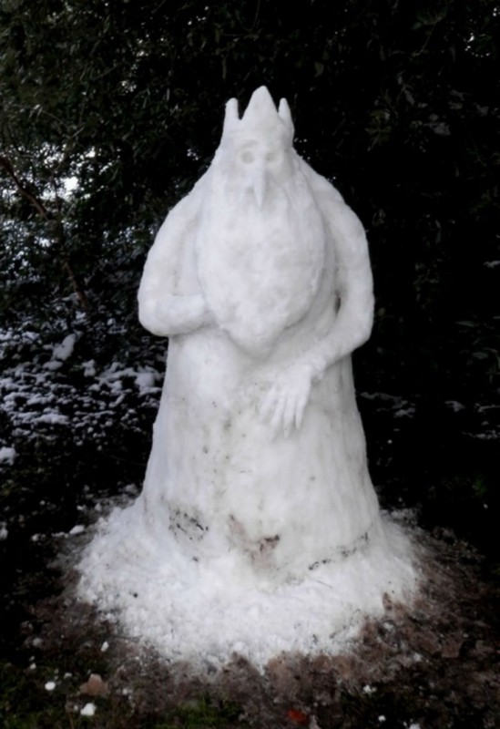 Фотография: Как слепить самого крутого снеговика, чтобы вам вся улица завидовала №7 - BigPicture.ru