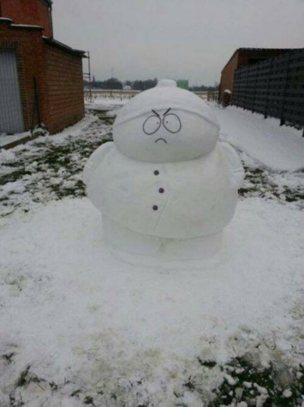Фотография: Как слепить самого крутого снеговика, чтобы вам вся улица завидовала №6 - BigPicture.ru