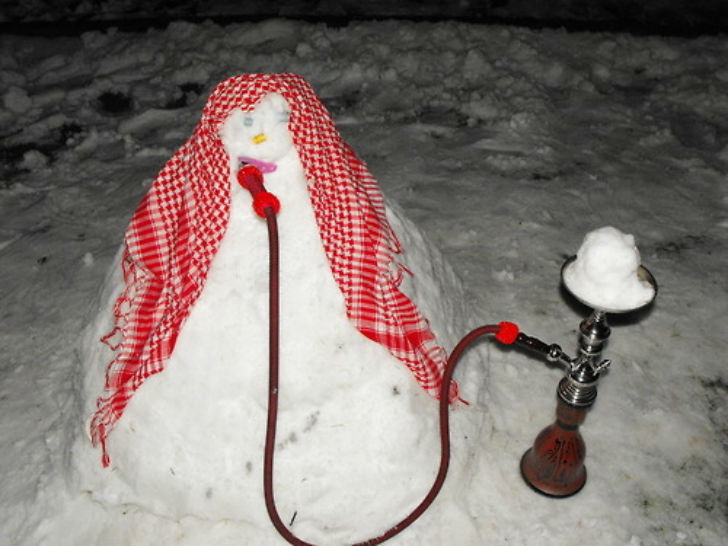 Фотография: Как слепить самого крутого снеговика, чтобы вам вся улица завидовала №26 - BigPicture.ru