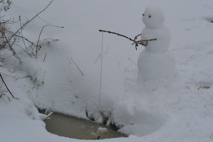 Фотография: Как слепить самого крутого снеговика, чтобы вам вся улица завидовала №22 - BigPicture.ru