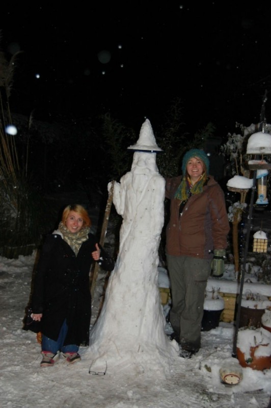 Фотография: Как слепить самого крутого снеговика, чтобы вам вся улица завидовала №24 - BigPicture.ru