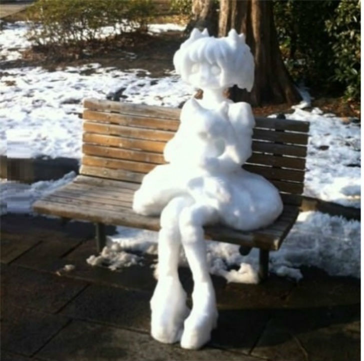 Фотография: Как слепить самого крутого снеговика, чтобы вам вся улица завидовала №23 - BigPicture.ru