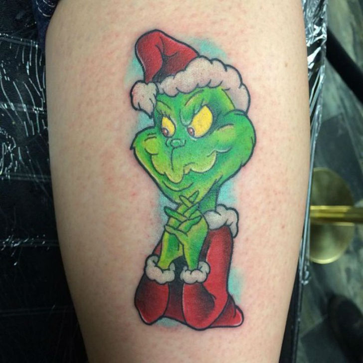 Рождественские татуировки