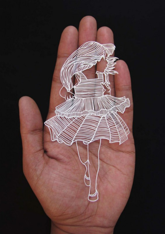 Индийский художник творит настоящие чудеса из бумаги. ФОТО