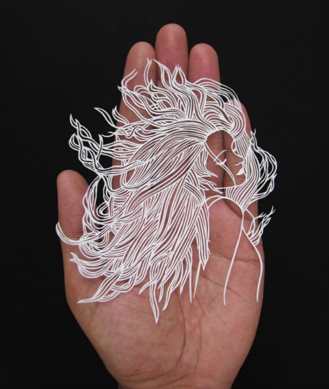 Индийский художник творит настоящие чудеса из бумаги. ФОТО