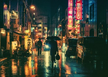 Кинематографичный Токио в фотографиях Масаши Вакуи