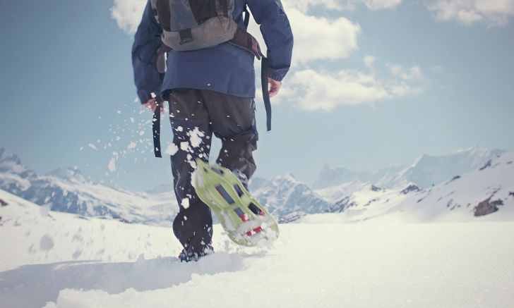 Фотография: Кто оставляет волшебные узоры на снегу среди горных альпийских вершин №8 - BigPicture.ru