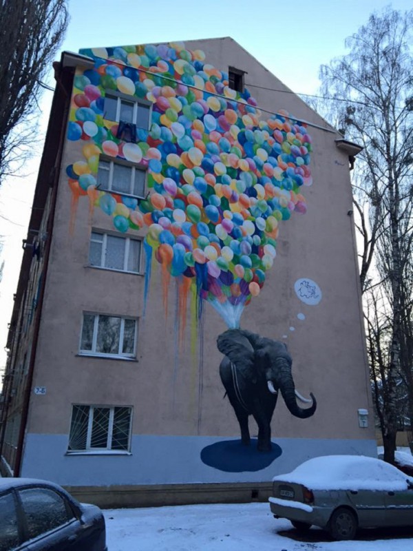 Фотография: Невероятный киевский стрит-арт №3 - BigPicture.ru