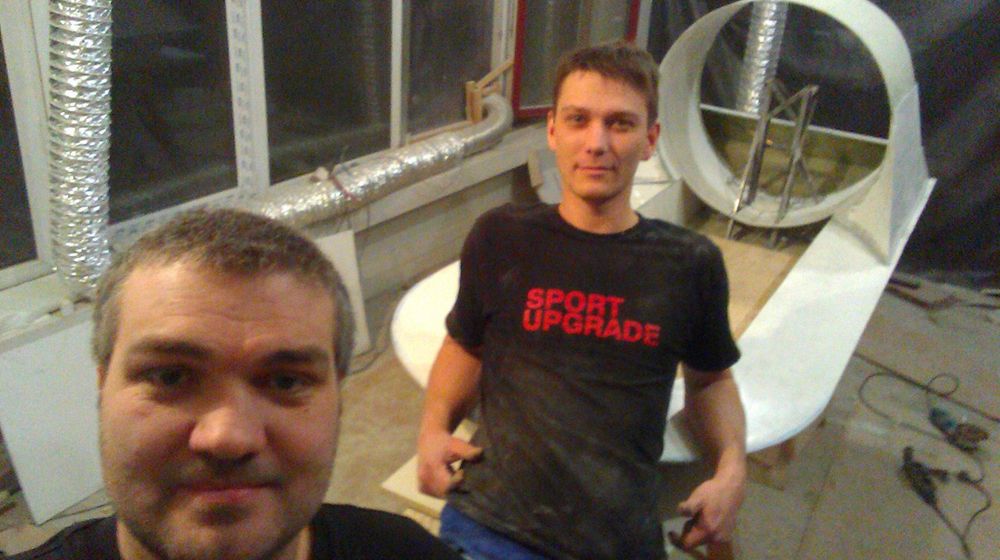 Фотография: Красноярец заканчивает сборку российского ховерборда в гараже у отца №10 - BigPicture.ru