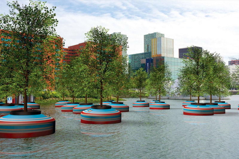 Фотография: В Роттердаме появится плавающий лес №1 - BigPicture.ru