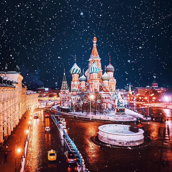 Фотография: Волшебные фотографии улиц Москвы на Рождество №2 - BigPicture.ru