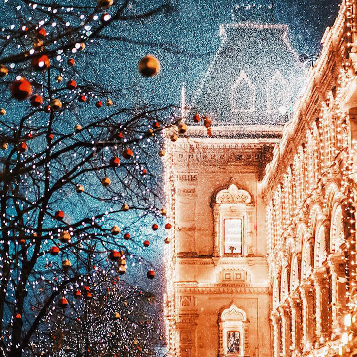 Фотография: Волшебные фотографии улиц Москвы на Рождество №9 - BigPicture.ru
