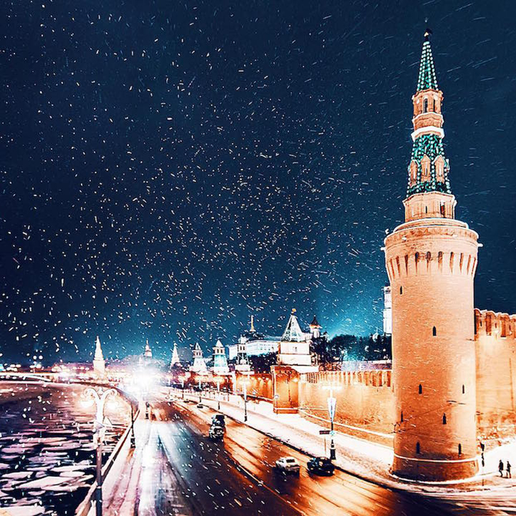 Фотография: Волшебные фотографии улиц Москвы на Рождество №10 - BigPicture.ru