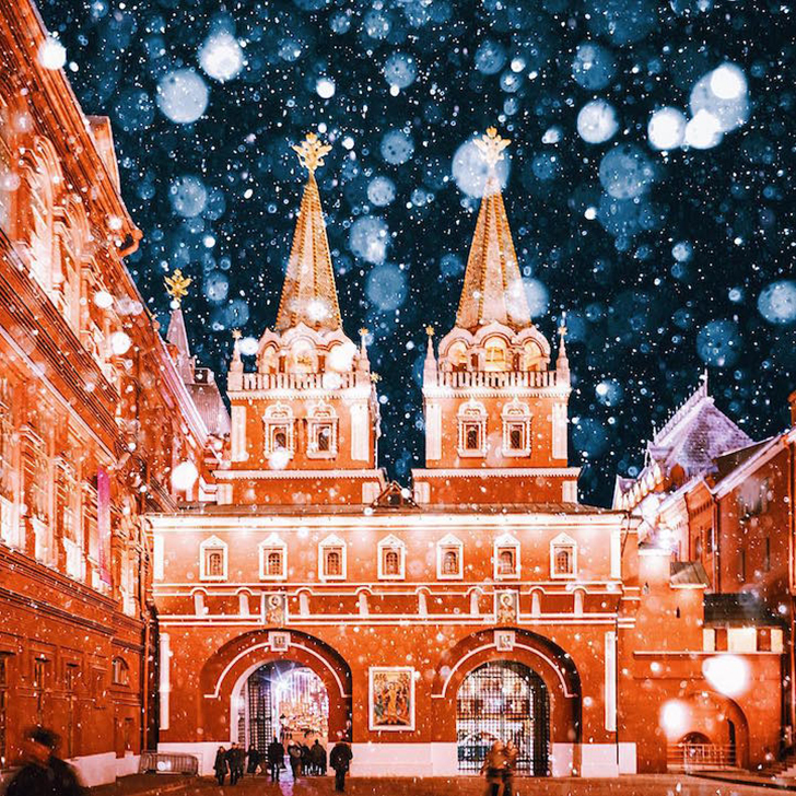 Фотография: Волшебные фотографии улиц Москвы на Рождество №11 - BigPicture.ru