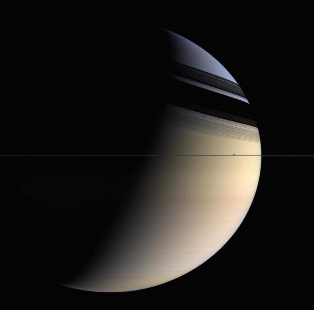 Фотография: Удивительные эпические фотографии Сатурна №15 - BigPicture.ru