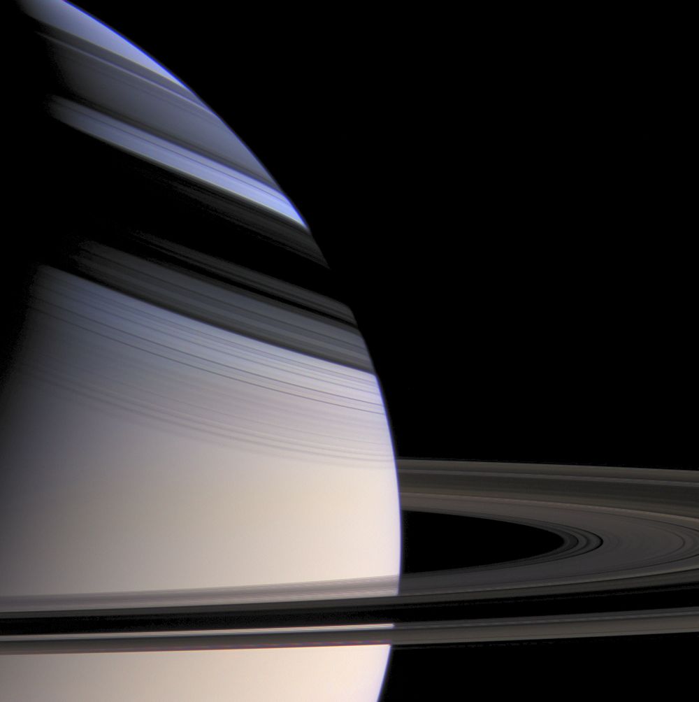 Фотография: Удивительные эпические фотографии Сатурна №18 - BigPicture.ru