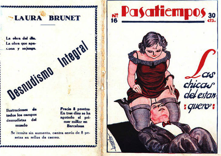 Фотография: Откровенная и дерзкая Испания в иллюстрациях 1900-х годов №9 - BigPicture.ru