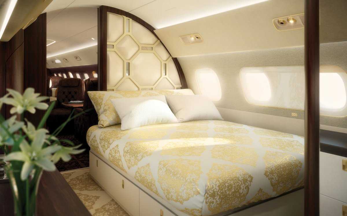 Внутри пяти самых роскошных частных самолетов в мире. ФОТО