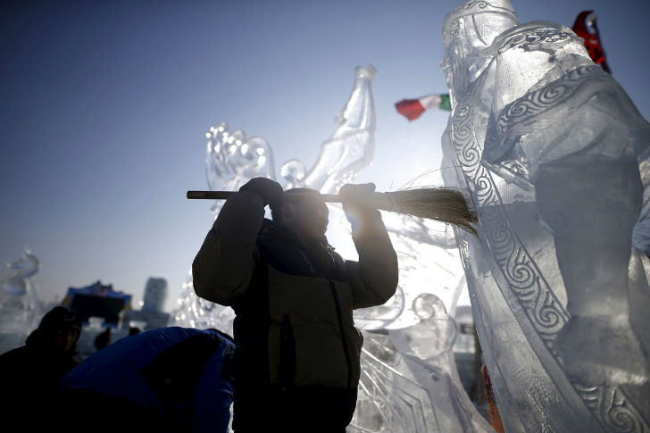 Фотография: Песнь льда и снега: в Китае проходит международный фестиваль ледяной и снежной скульптуры №28 - BigPicture.ru