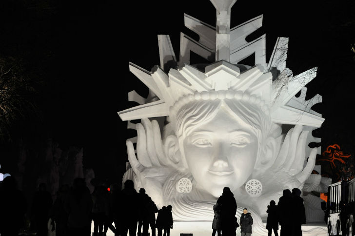 Фотография: Песнь льда и снега: в Китае проходит международный фестиваль ледяной и снежной скульптуры №30 - BigPicture.ru