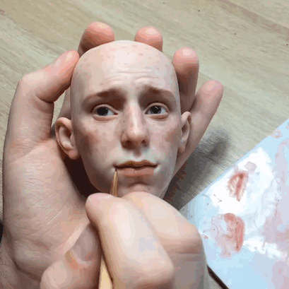 Фотография: Художник создает настолько реалистичных кукол, что аж мурашки по коже №3 - BigPicture.ru