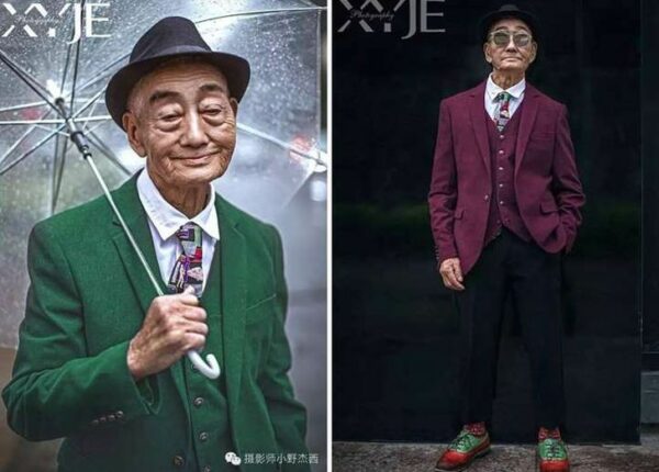 Внук превратил 85-летнего фермера в невероятно стильного дедушку