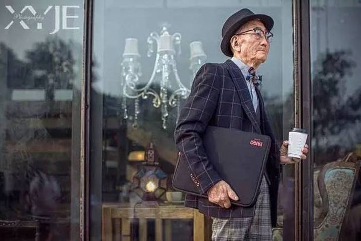 Фотография: Внук превратил 85-летнего фермера в невероятно стильного дедушку №7 - BigPicture.ru