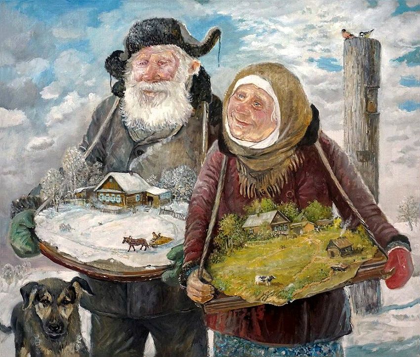 Фотография: Зимой особенно хочется летать... Уральский художник Леонид Баранов №5 - BigPicture.ru