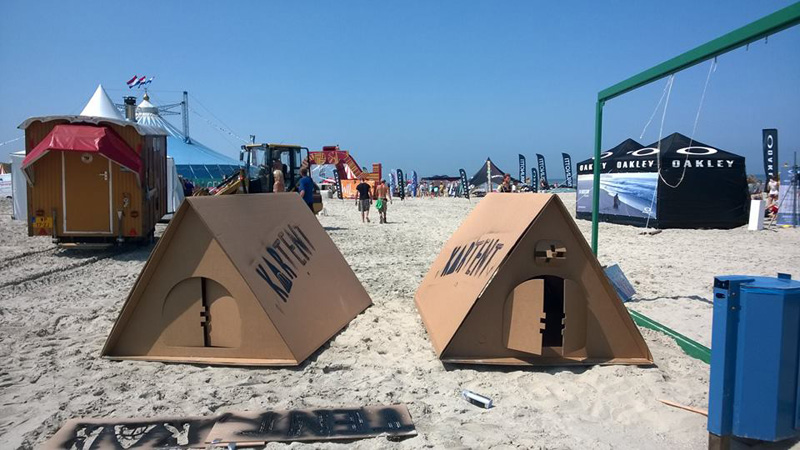 Фотография: KarTent — картонные палатки для музыкальных фестивалей №3 - BigPicture.ru