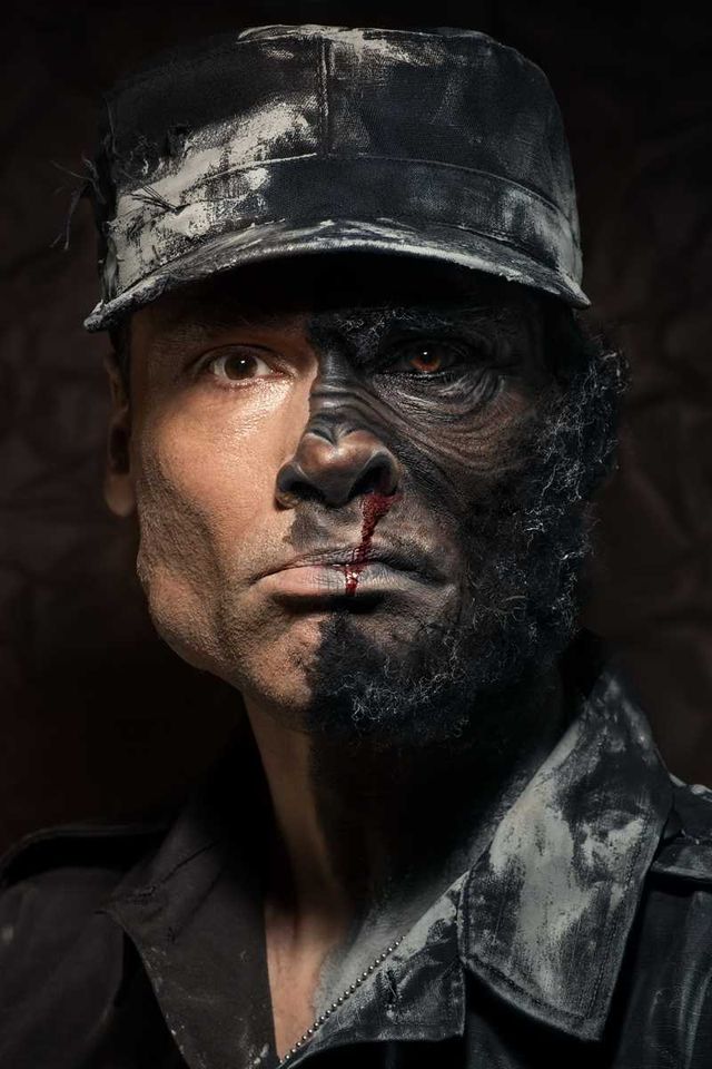 Фотография: Дикие солдаты: российский фотограф показал, как солдаты превращаются в зверей №2 - BigPicture.ru