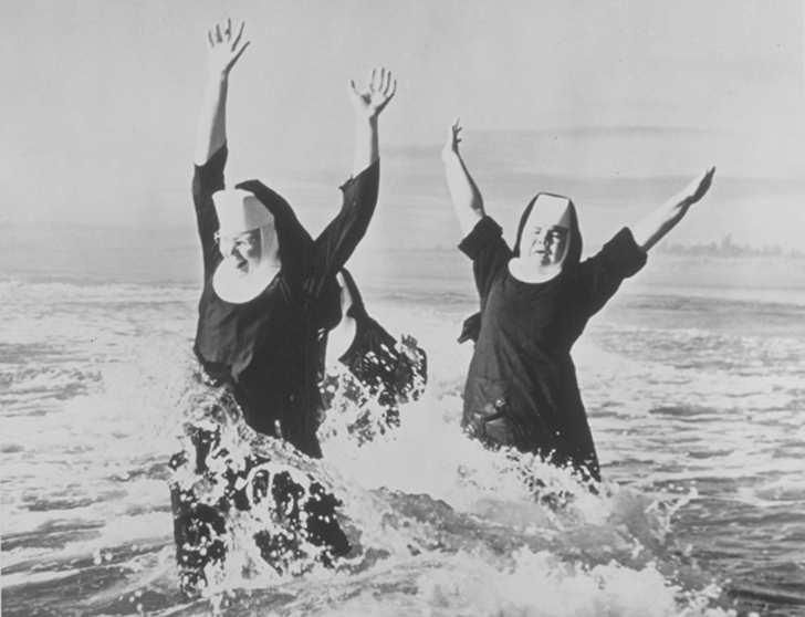 Nuns In The Surf