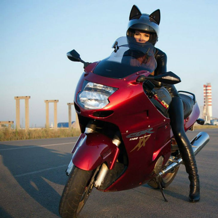 Фотография: Шлем для настоящей женщины-кошки №2 - BigPicture.ru