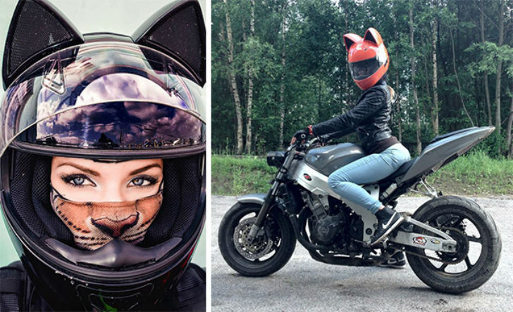 Фотография: Шлем для настоящей женщины-кошки №8 - BigPicture.ru