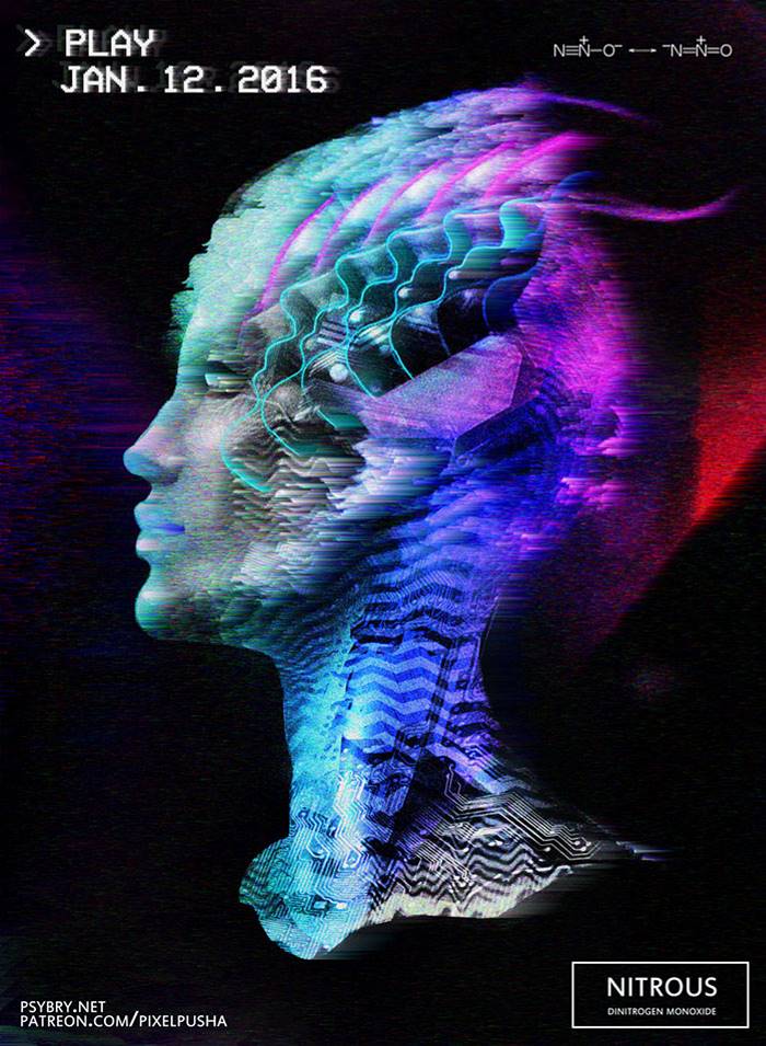 Фотография: Художник принял 20 разных наркотиков, чтобы продемонстрировать воздействие препаратов на мозг человека №7 - BigPicture.ru
