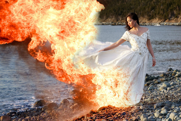 Фотография: Платье в хлам — чумовой тренд свадебной фотографии №26 - BigPicture.ru