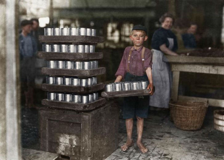 Фотография: Потерянное детство: ужасные условия детского труда в фотографиях Льюиса Хайна №21 - BigPicture.ru