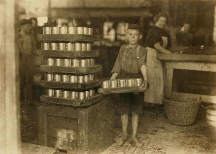 Фотография: Потерянное детство: ужасные условия детского труда в фотографиях Льюиса Хайна №20 - BigPicture.ru