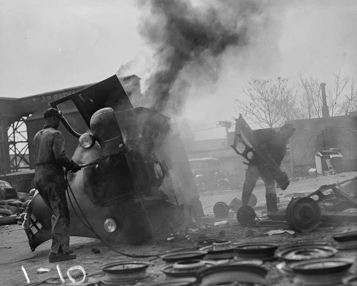 Фотография: 1942 год: как американцы собирали металлолом для военной промышленности №7 - BigPicture.ru