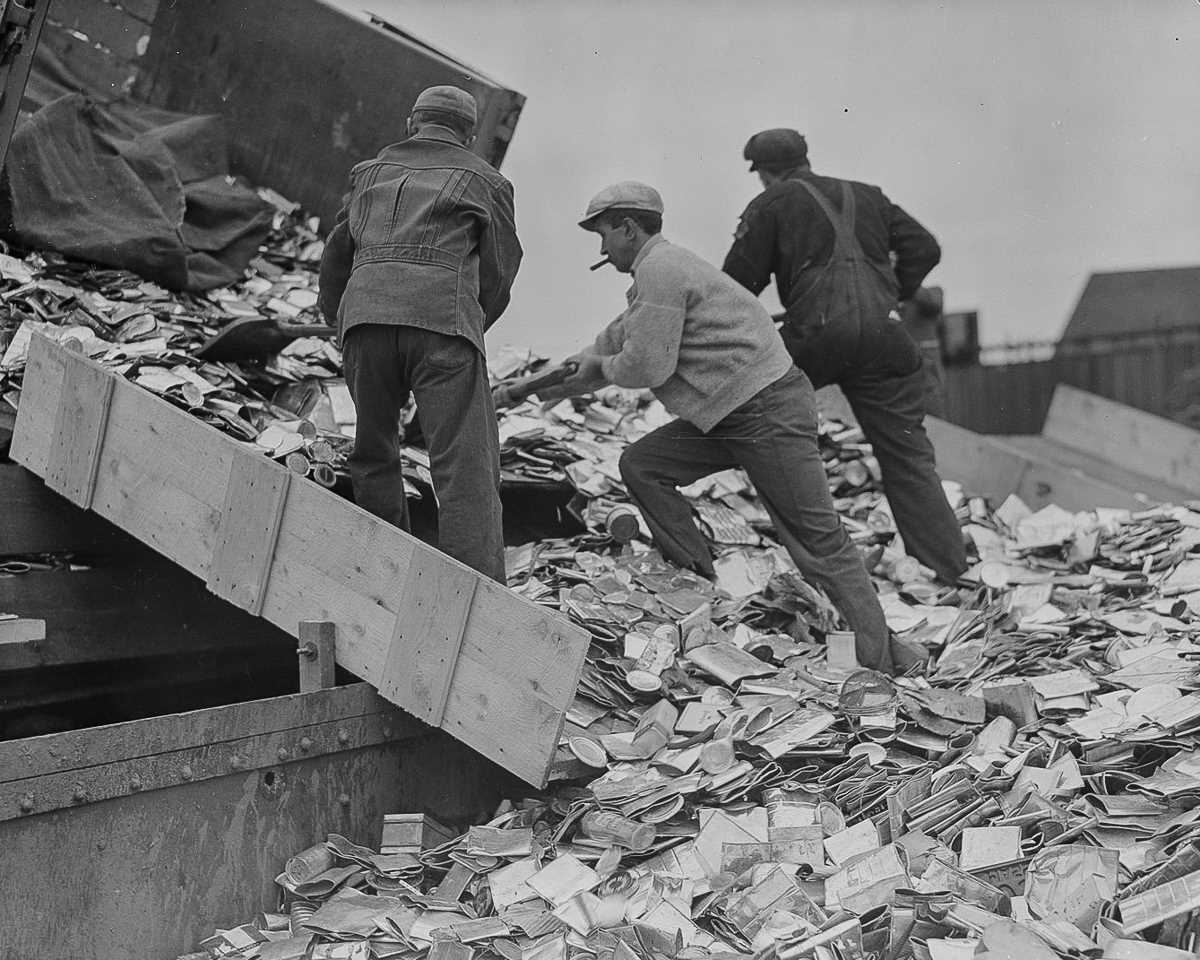 Фотография: 1942 год: как американцы собирали металлолом для военной промышленности №19 - BigPicture.ru