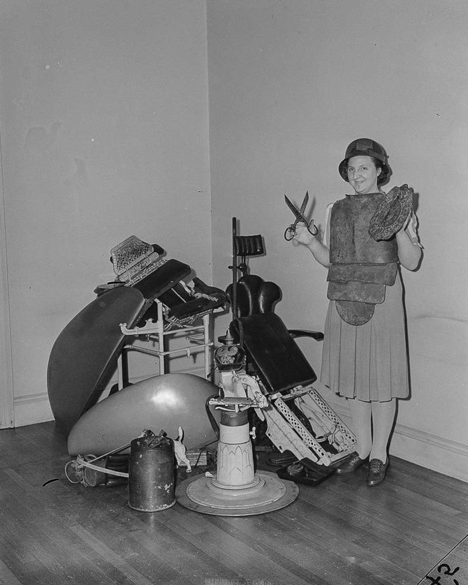 Фотография: 1942 год: как американцы собирали металлолом для военной промышленности №34 - BigPicture.ru