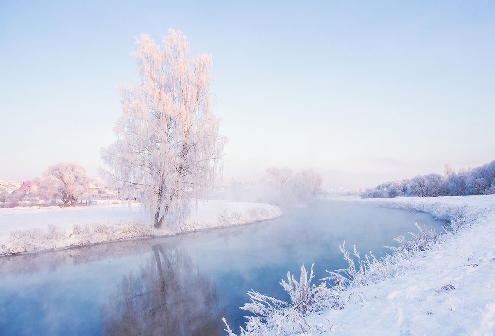 Фотография: Фотограф ежедневно встает рано утром, чтобы запечатлеть красоту зимы №9 - BigPicture.ru