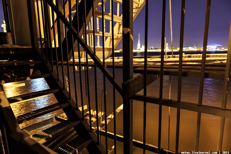Фотография: Как устроен Дворцовый мост в Санкт-Петербурге №4 - BigPicture.ru