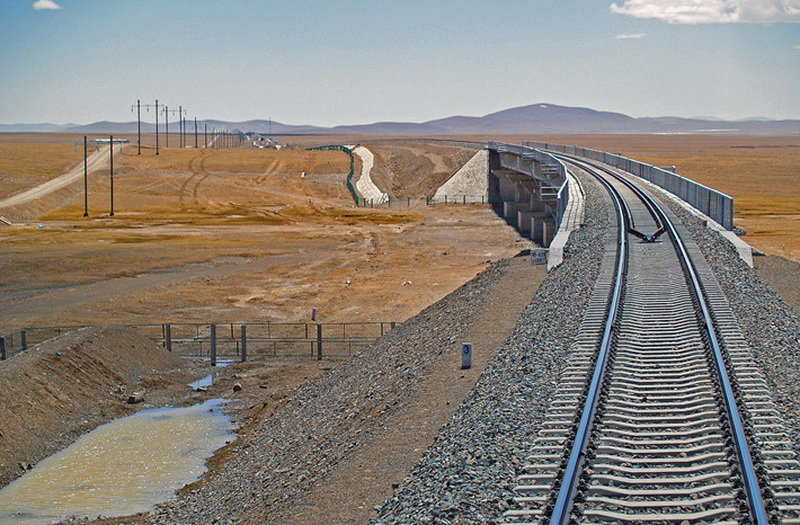 Фотография: Как китайцы построили железную дорогу в Тибет №6 - BigPicture.ru